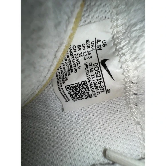 Nike Blazer Mid '77 SE Recycled Olive Green Pink Quilt GS US 4.5Y fits like 6.5w - Picture 9 of 9